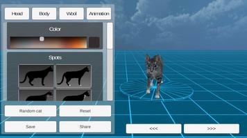 Wild Cats: Avatar Maker 3D capture d'écran 3