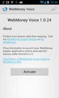 WebMoney Voice الملصق