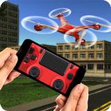 Virtual Reality Quadrocopter Zeichen