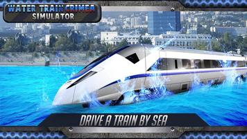 Water Train Crimea Simulator Affiche