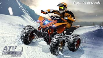 ATV Snow 3D Drive Simulator ภาพหน้าจอ 2