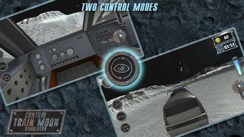 Control Train Moon Simulator स्क्रीनशॉट 2