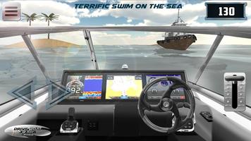 برنامه‌نما Driving Boat 3D Sea Crimea عکس از صفحه