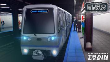Euro U-Bahn-Fahrer Simulator Plakat