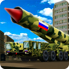 Raketenstart Russland Simulato Zeichen