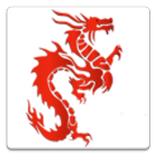 Красный дракон суши и ролы أيقونة