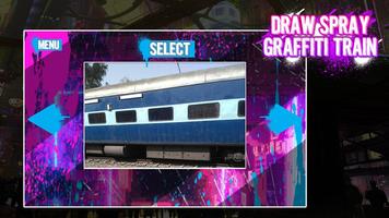 Draw Spray Graffiti Train اسکرین شاٹ 3