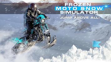 Frozen Moto Snow Simulator poster