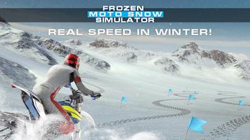 Frozen Moto Snow Simulator screenshot 2