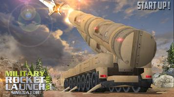 Military Rocket Launch War Simulator Poster