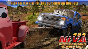 NIVA 4x4 Pull Car Mud Simulator Poster