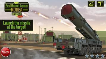 Real Rocket Launch Korea Simulator پوسٹر