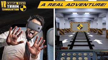 VR Crash Test Train Simulator capture d'écran 1