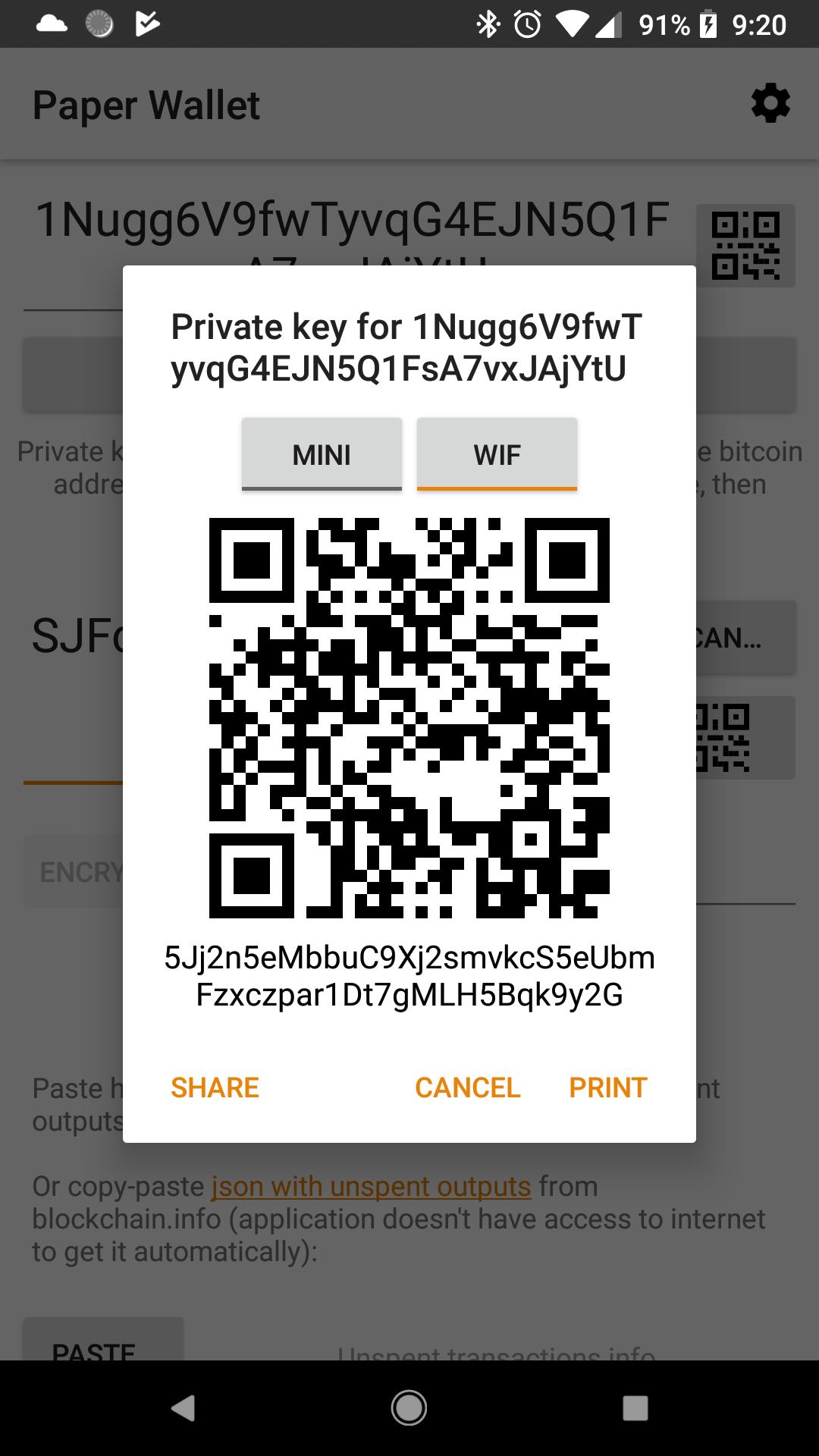 Bitcoin Paper Wallet for Android - APK Download