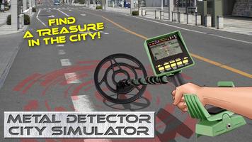 برنامه‌نما Metal Detector City Simulator عکس از صفحه