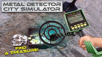 برنامه‌نما Metal Detector City Simulator عکس از صفحه