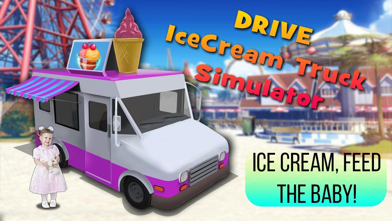 Симулятор мороженщика. Игра симулятор грузчика. Фургон мороженщика из игры. Ice Cream van game.