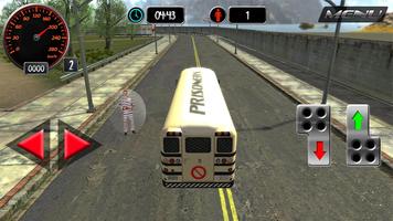 Drive Prison Bus 3D Simulator capture d'écran 3