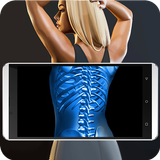 Xray Scanner Full Body Prank أيقونة