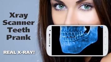 Xray Scanner Teeth Prank الملصق