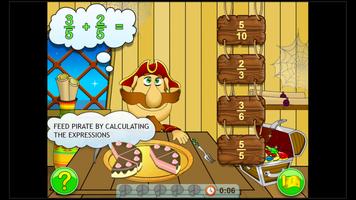 Fractions & Smart Pirates Free ภาพหน้าจอ 3