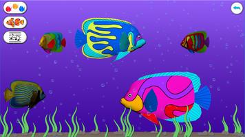 3D Coloring App Dancing Fishes Plakat