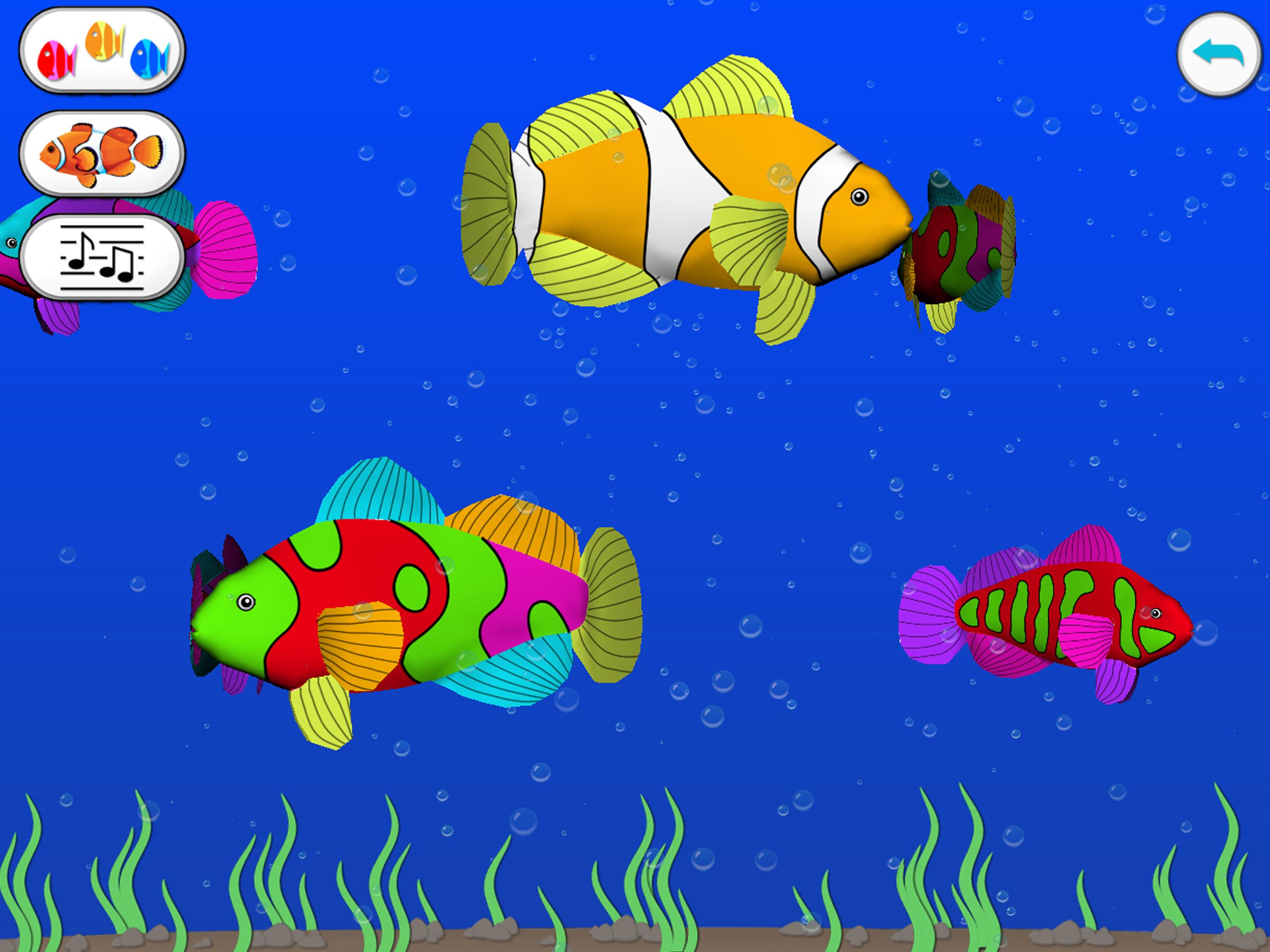 Играть рыбы 3. Игра рыбки. 3 Рыбки. Игры рыбки для 2 лет. Рыбка 3д Графика.