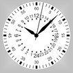 ”Clock24Нour white