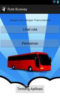 Rute Busway Affiche