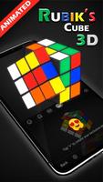 3D Rubik's Cube-toetsenbordthema screenshot 3