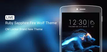 Ruby Sapphire Fire Wolf Theme