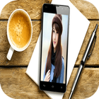 Selfie With Camera Photo Frame icono