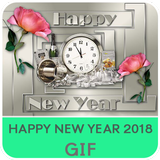 New Year 2018 GIF icône
