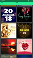 New Year 2018 GIF syot layar 2