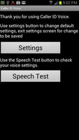 Caller ID Voice Trial Affiche