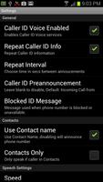 Caller ID Voice Trial تصوير الشاشة 1