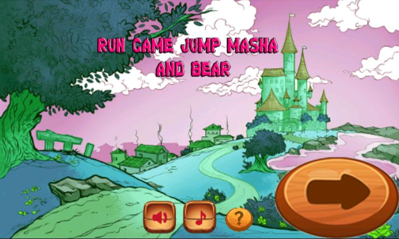 Run Game Jump Masha And Baer For Android Apk Download - roblox baer