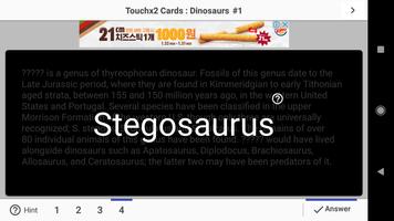 Touchx2 Cards : Dinosaurs screenshot 2