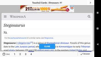 Touchx2 Cards : Dinosaurs screenshot 3