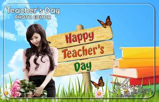 Teacher's Day Photo Editor постер