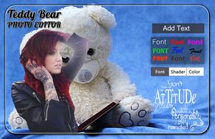 Teddy Bear Photo Editor ảnh chụp màn hình 1