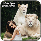 White Lion Photo Editor icône