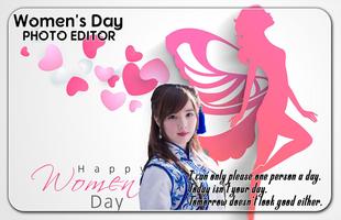 Happy Women's Day Photo Editor capture d'écran 2