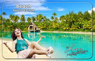 Beach Photo Editor постер