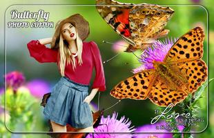 Butterfly Photo Editor Affiche