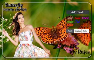 Butterfly Photo Editor screenshot 1