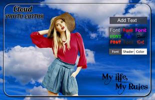 Cloud Photo Editor imagem de tela 1