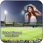 Cricket Ground Photo Editor icono