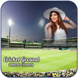 Cricket Ground Photo Editor icône