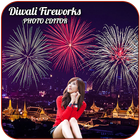 Diwali Fireworks Photo Editor icône